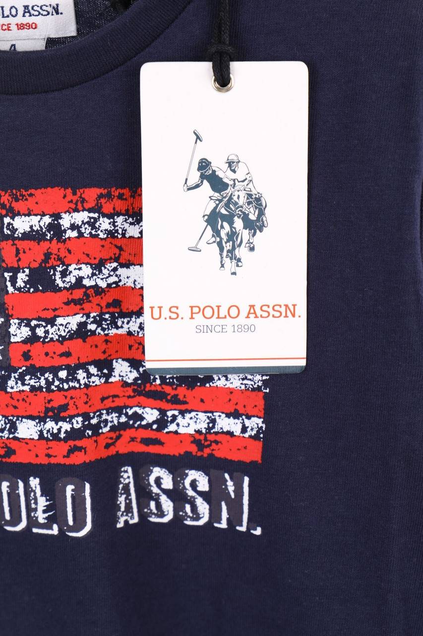 Carou U.S. POLO ASSN. T-Shirt Mit Logo-Print