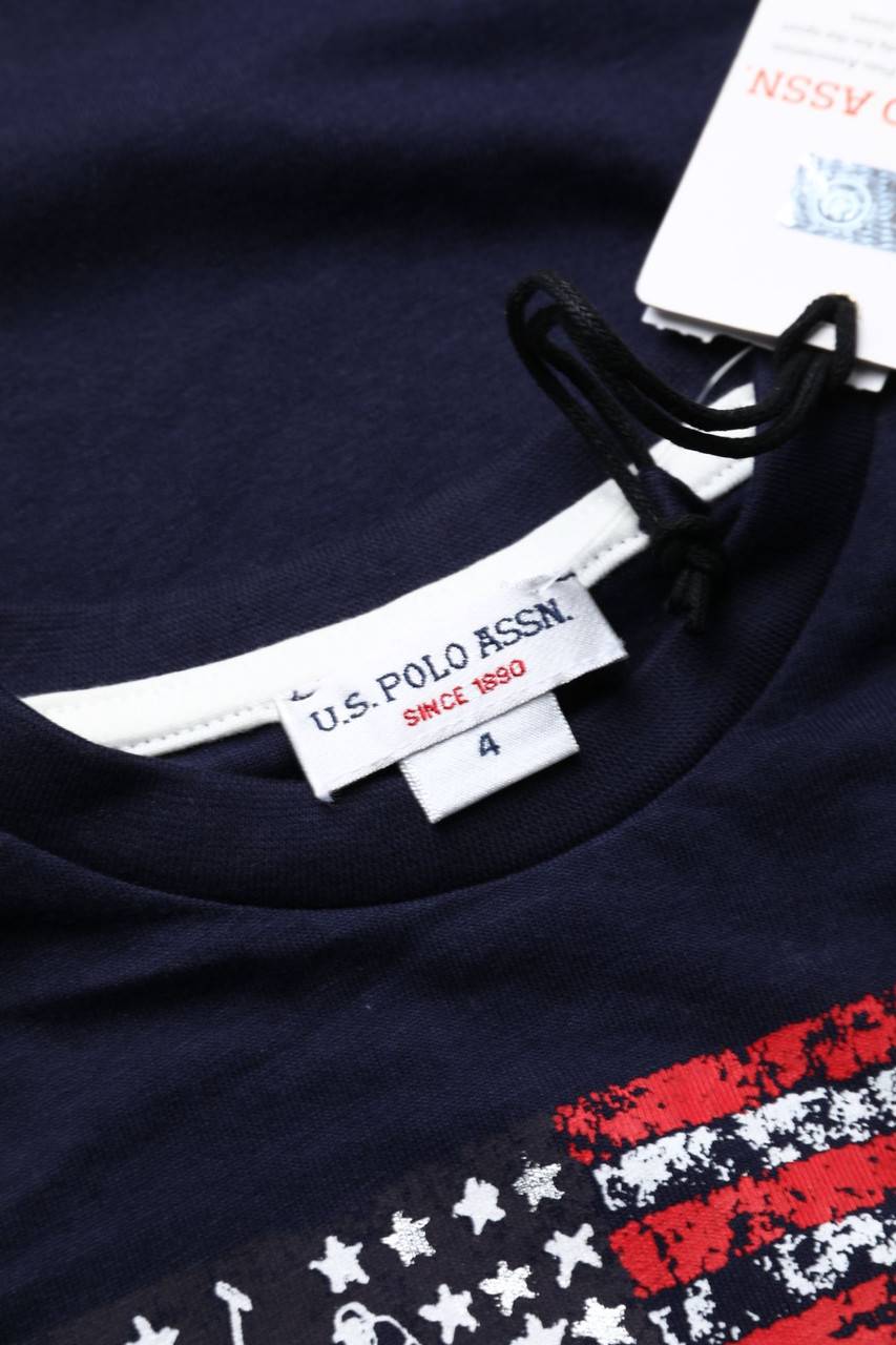 Carou U.S. POLO ASSN. T-Shirt Mit Logo-Print