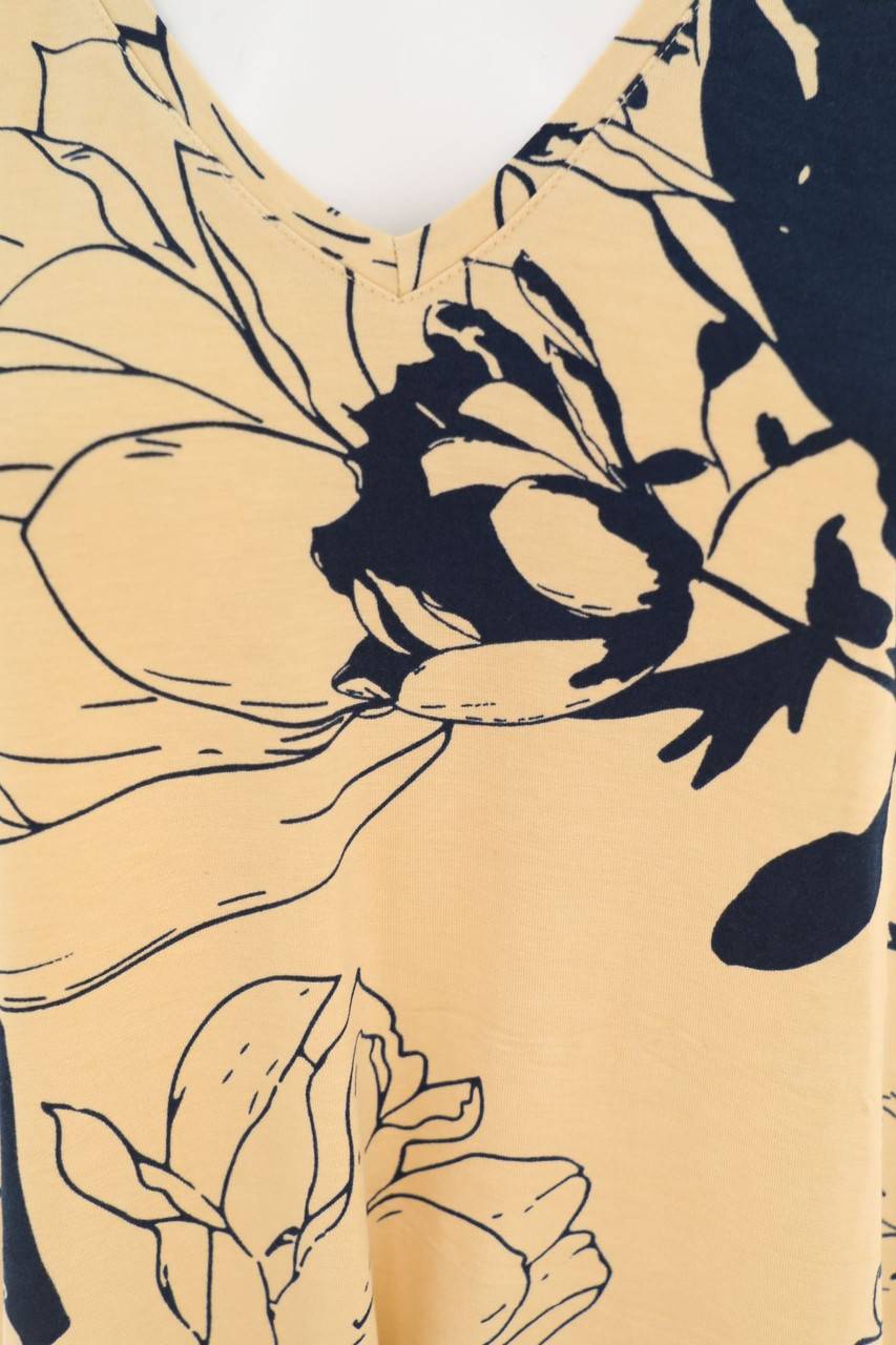 Carou Ulla Popken 3/4-Arm-Shirt