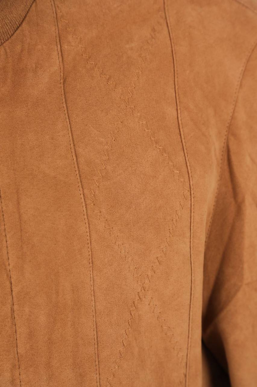 Carou Umberto Rosetti Bomber-Jacke Aus Kunstleder