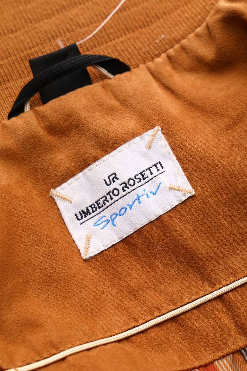 Carou Umberto Rosetti Bomber-Jacke Aus Kunstleder