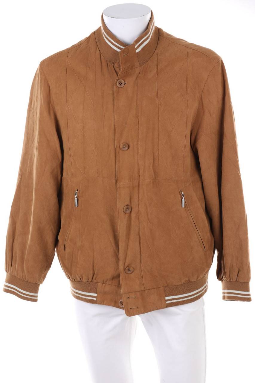 Carou Umberto Rosetti Bomber-Jacke aus Kunstleder