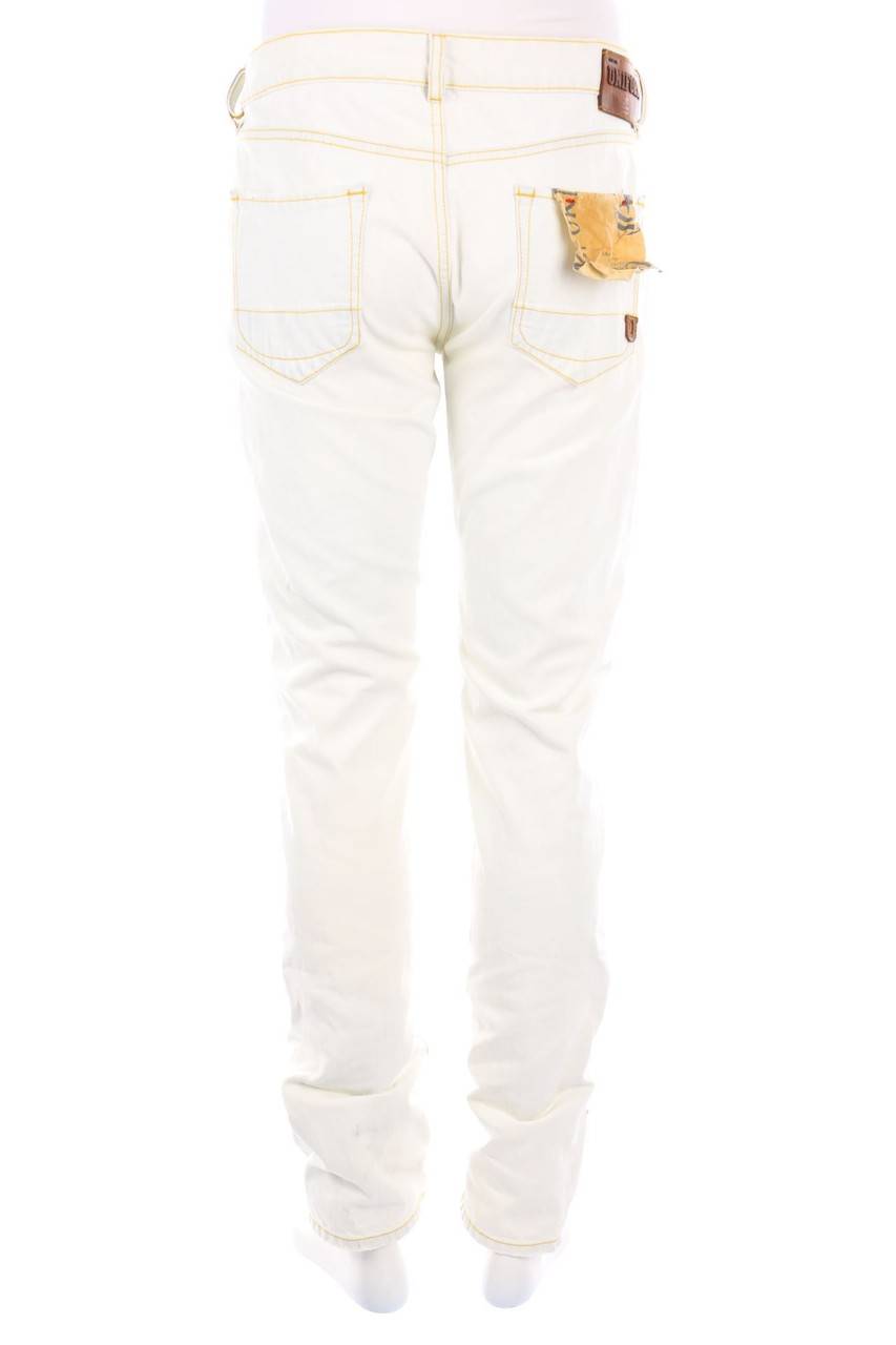 Carou UNIFORM Distressed Straight Cut Jeans
