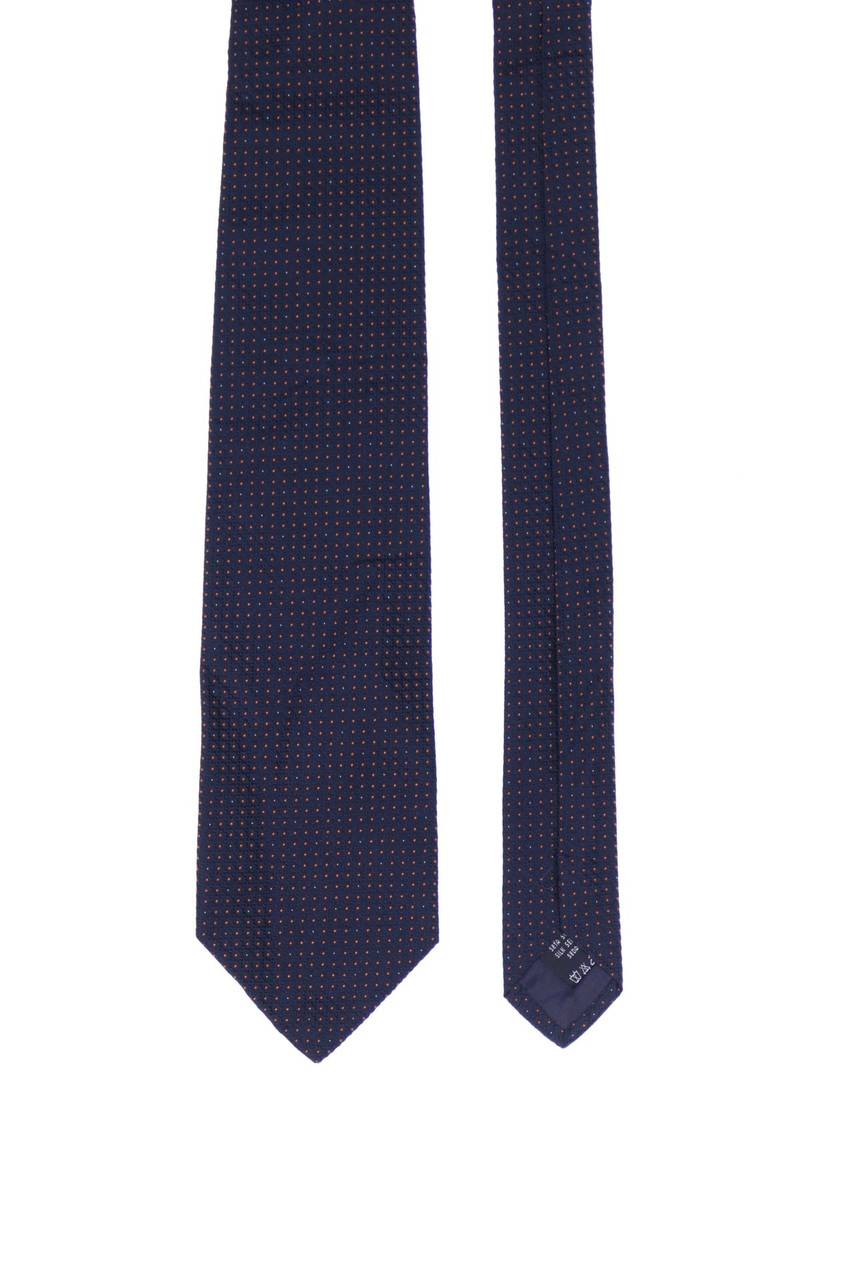 Carou VALENTINO Seiden-Krawatte mit Punkten