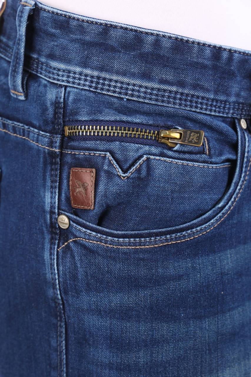 Carou VANGUARD Used Look Slim-Jeans