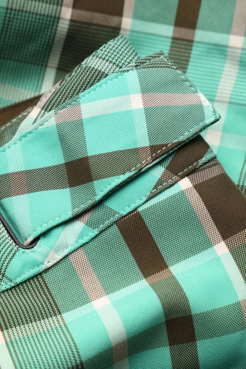 Carou VAUDE Shorts Mit Karo-Muster