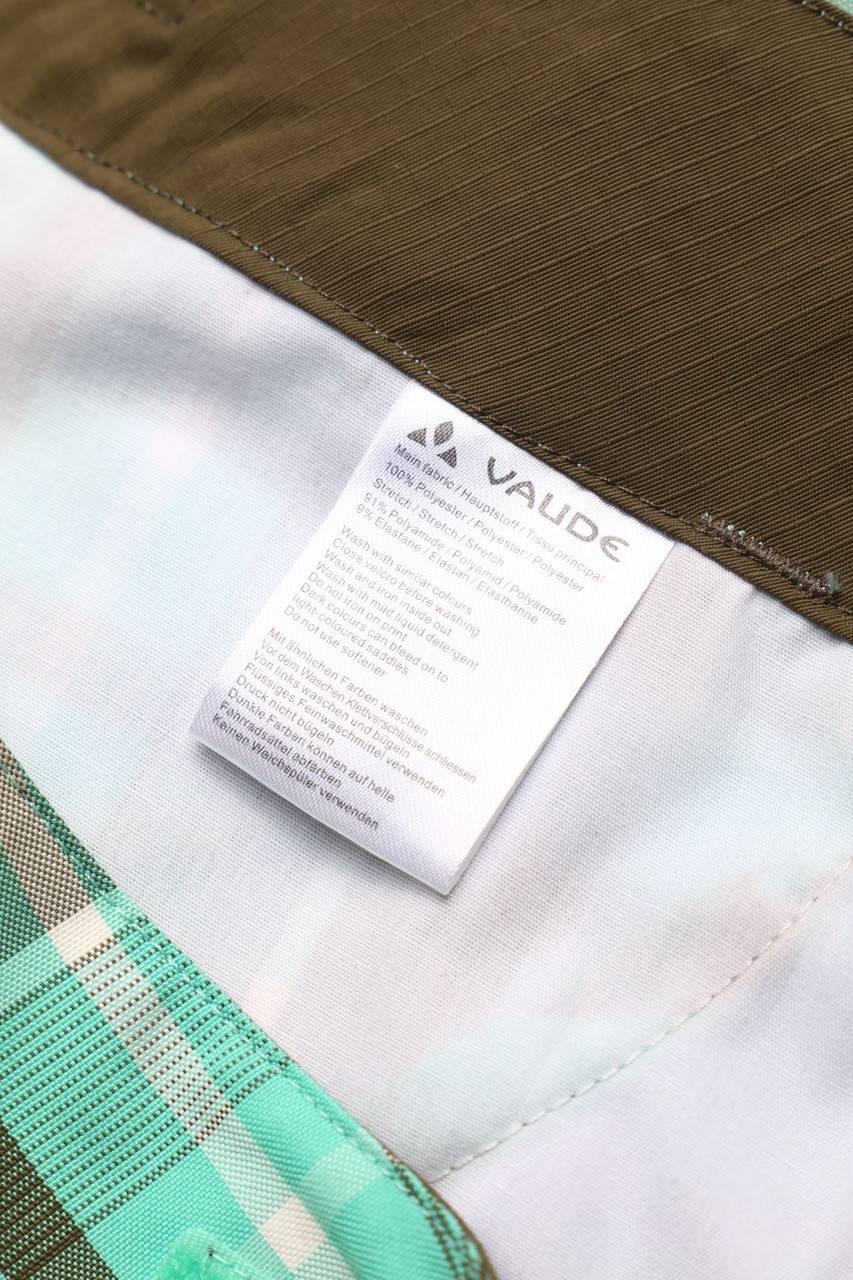 Carou VAUDE Shorts Mit Karo-Muster