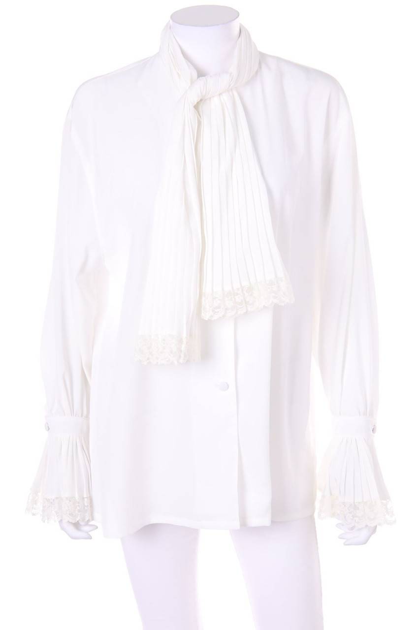 Carou Vera Mont Vintage-Bluse mit Spitze