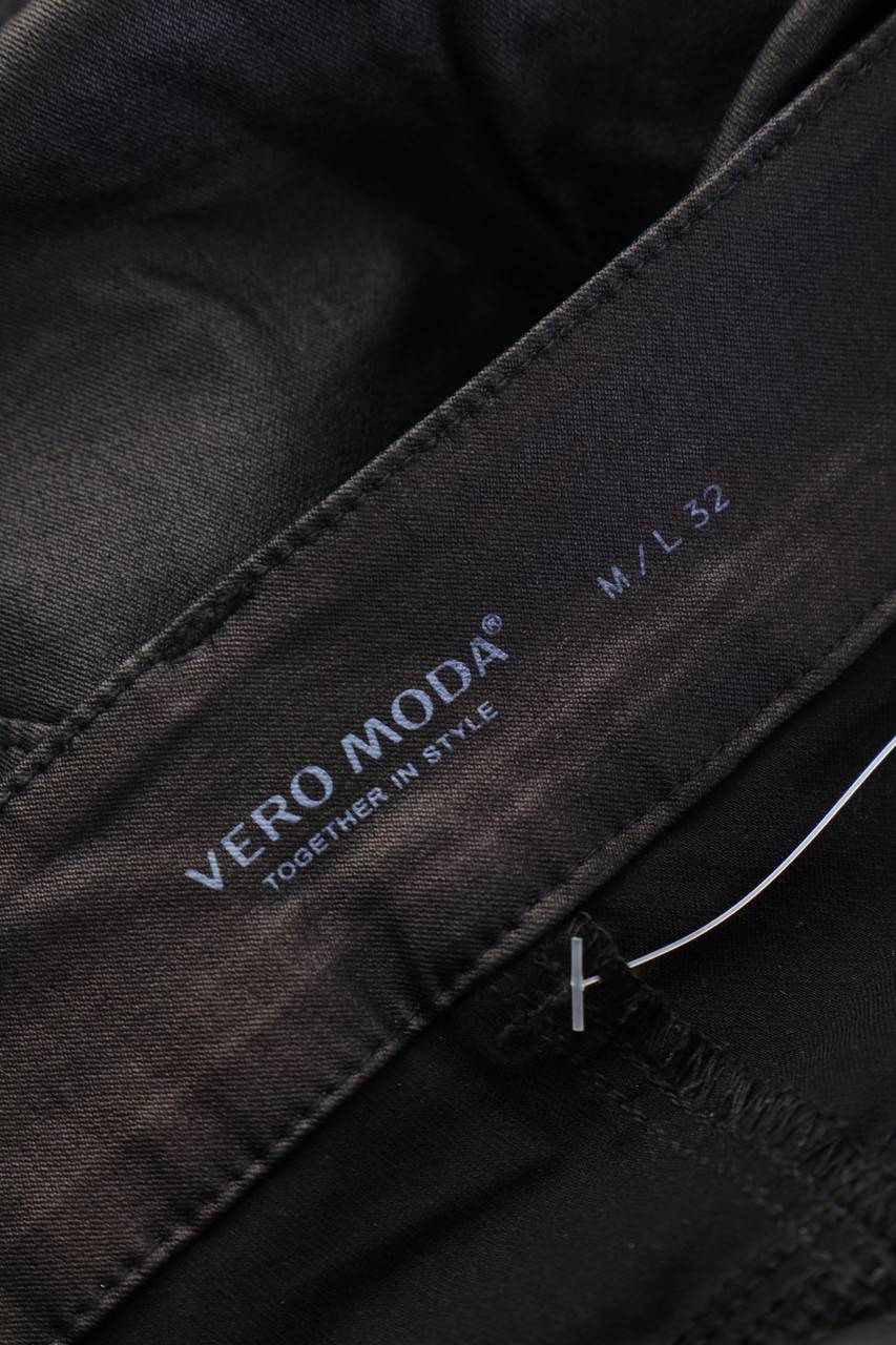 Carou VERO MODA Coated Skinny-Jeans