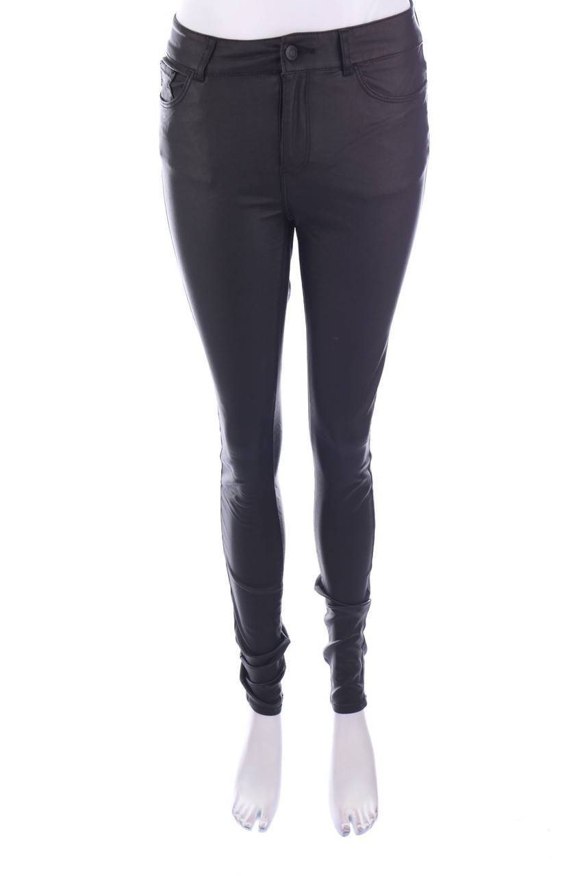 Carou VERO MODA Coated Skinny-Jeans