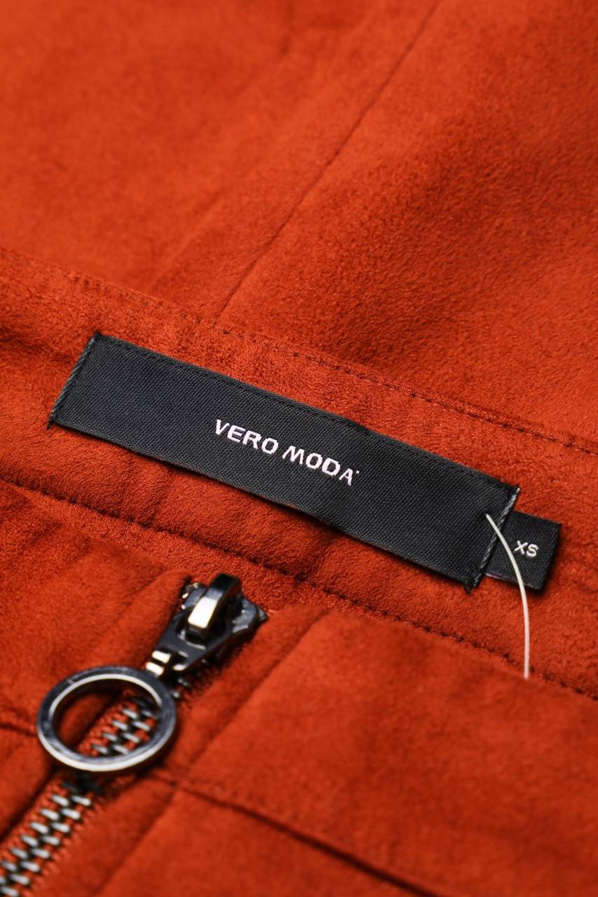 Carou VERO MODA Faux Leather-Mini-Rock