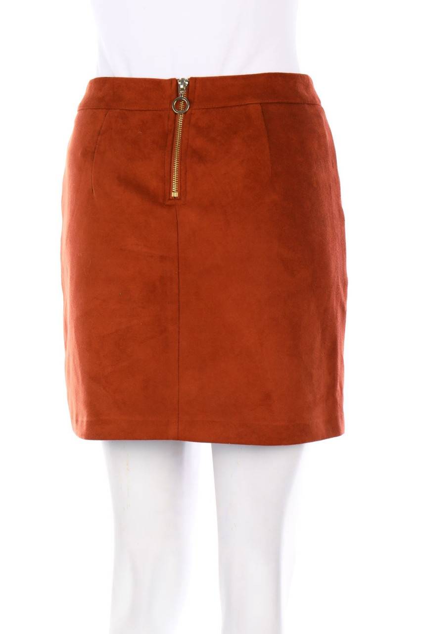 Carou VERO MODA Faux Leather-Mini-Rock