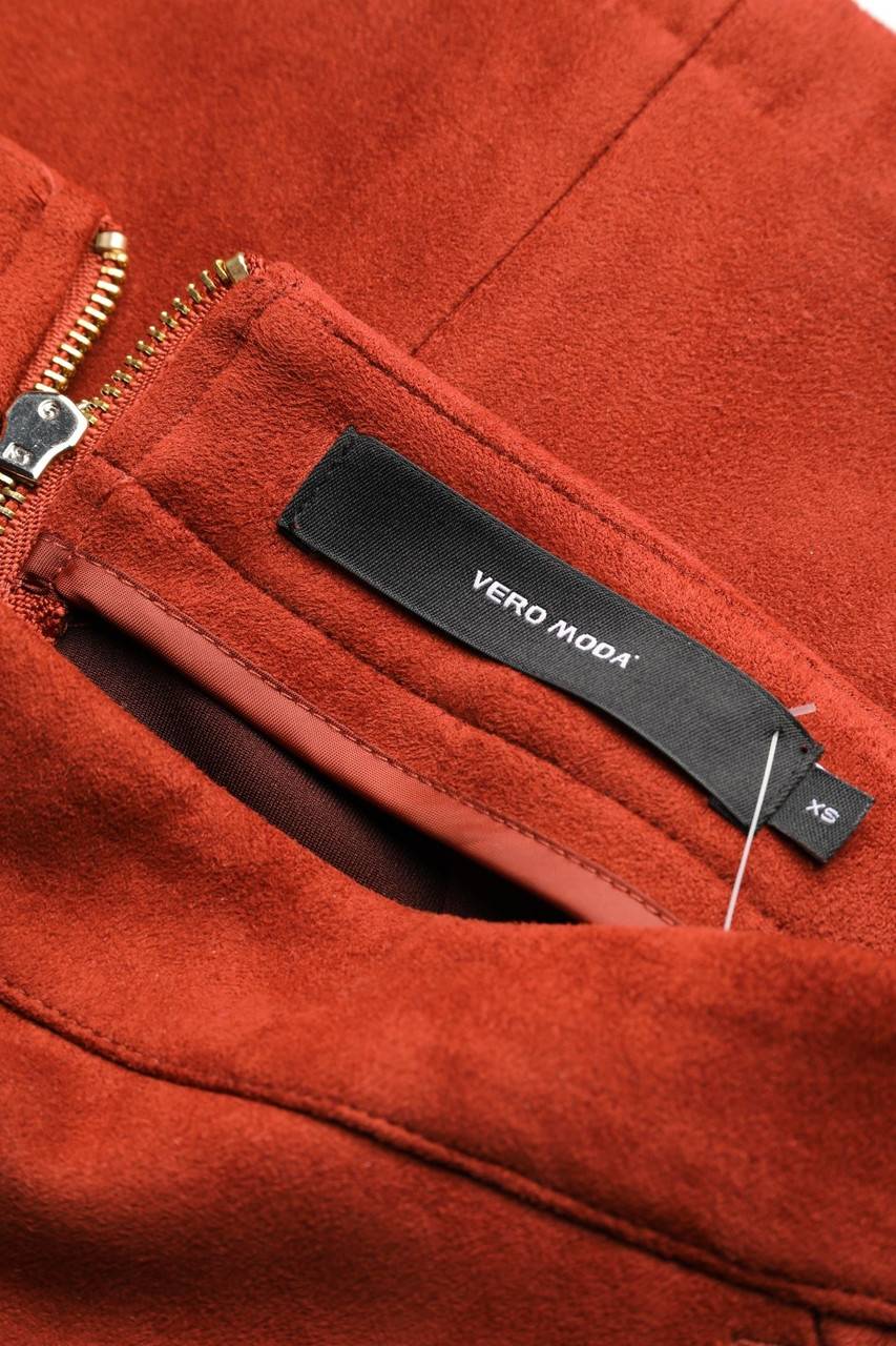 Carou VERO MODA Faux Leather-Mini-Rock