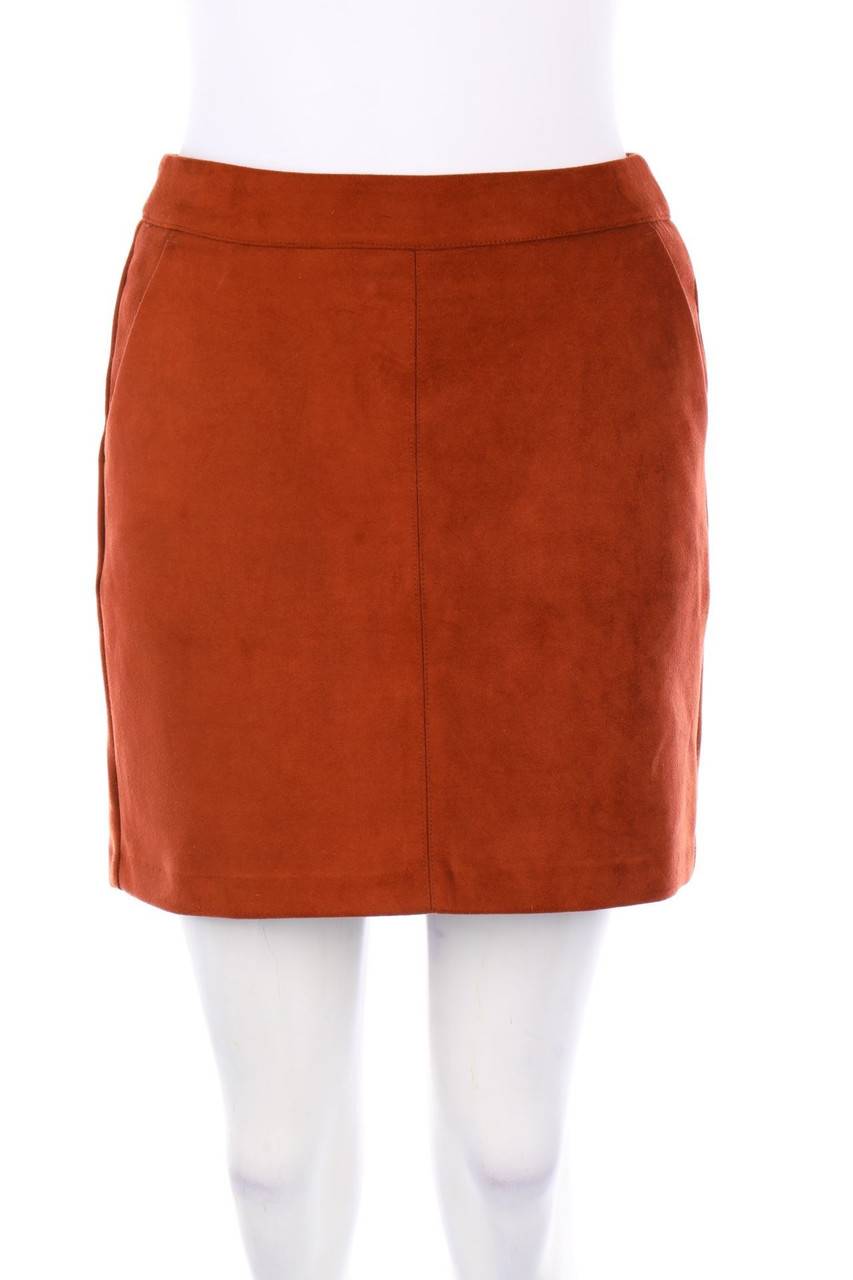 Carou VERO MODA Faux Leather-Mini-Rock