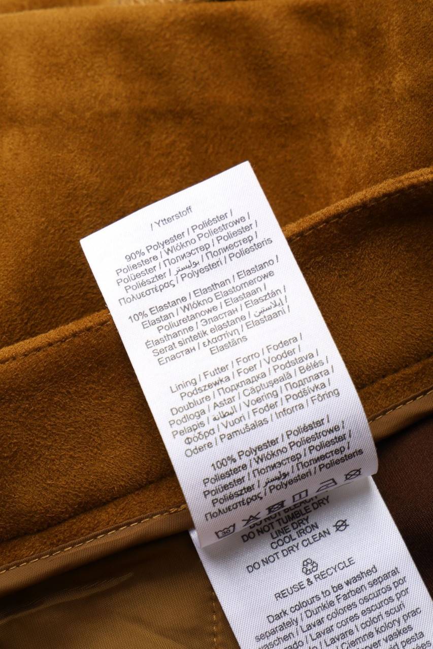 Carou VERO MODA Faux Leather-Mini-Rock