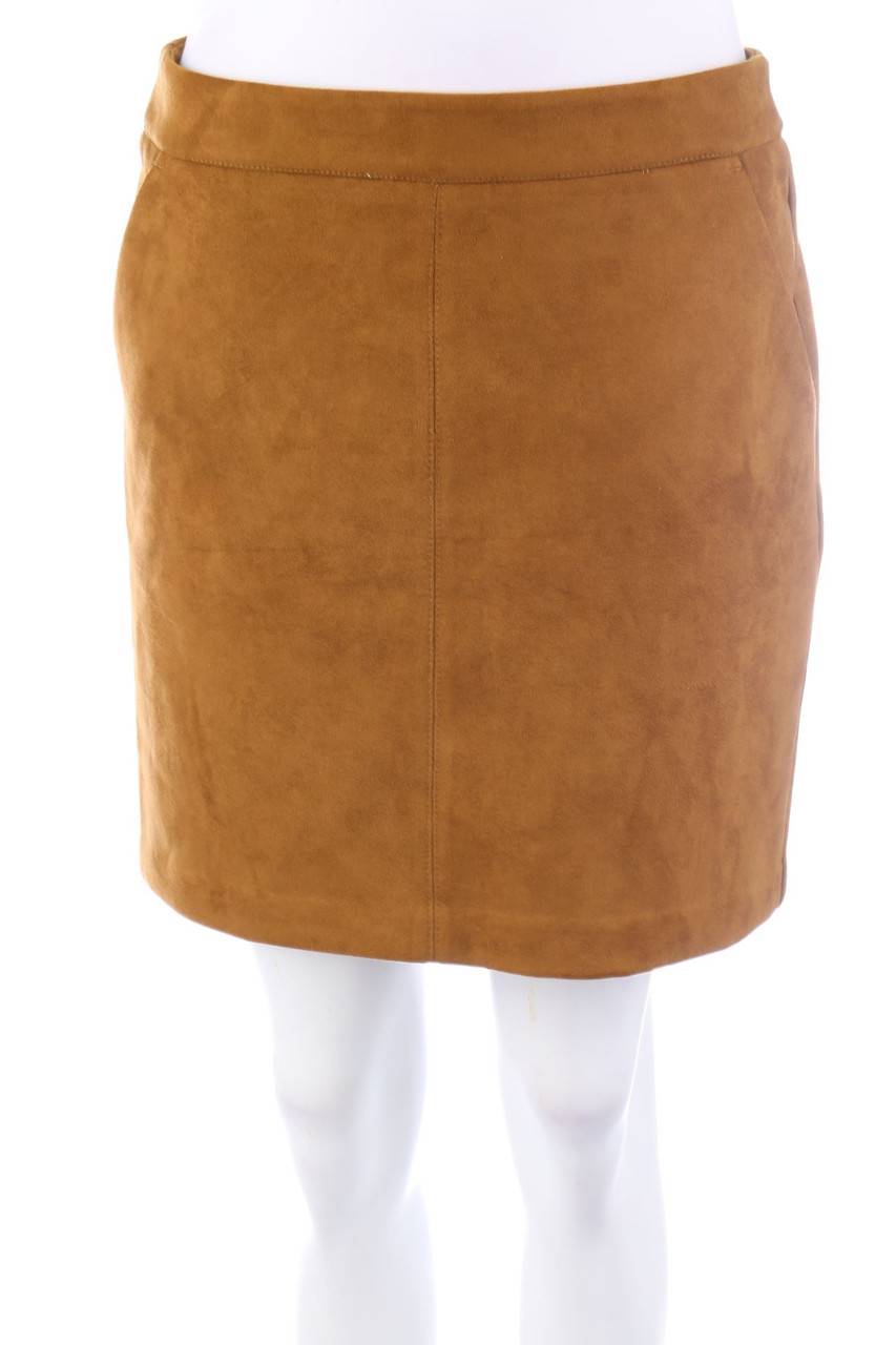 Carou VERO MODA Faux Leather-Mini-Rock