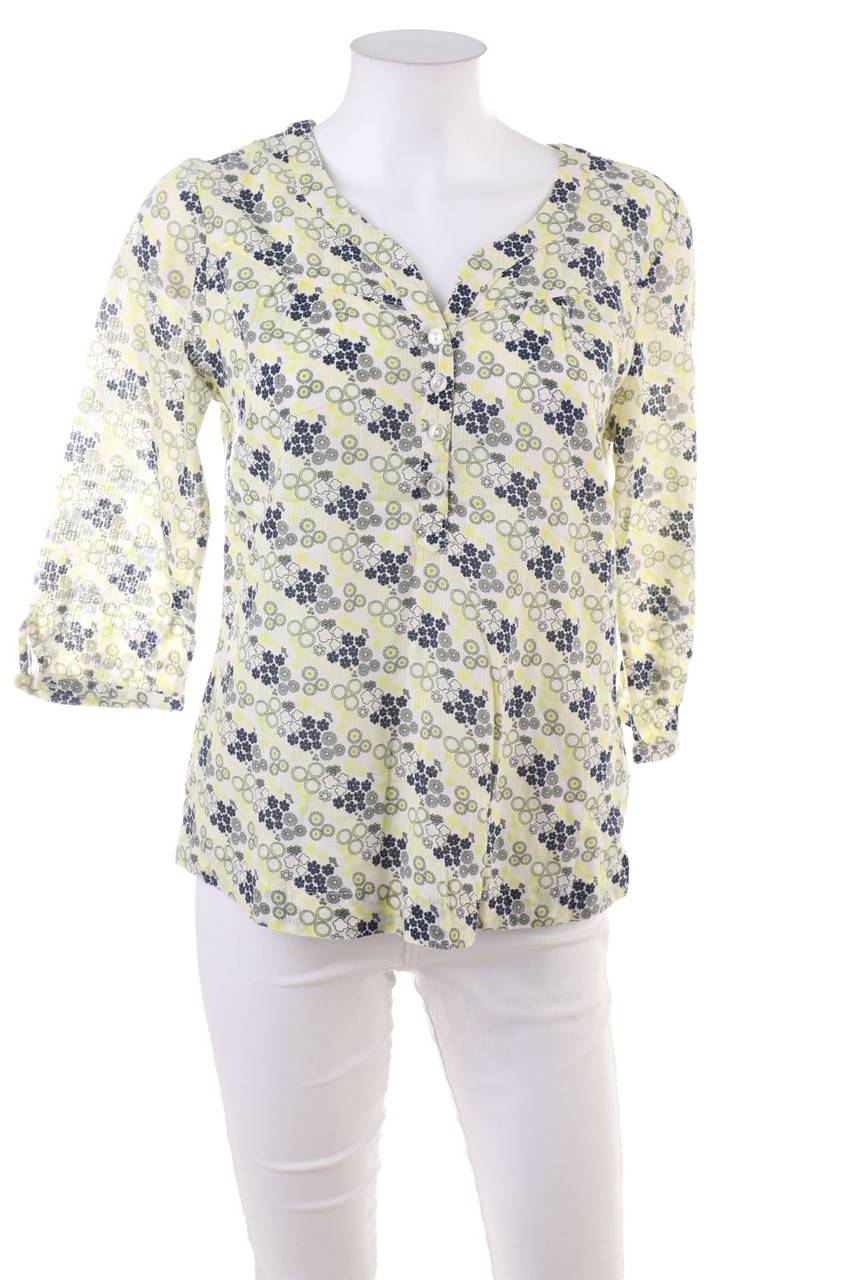 Carou VERO MODA Hemd-Bluse mit 3/4-Ärmel