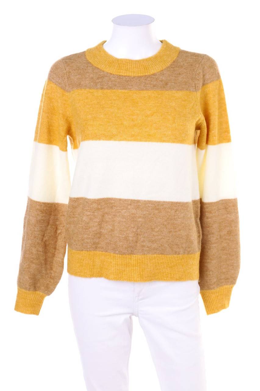 Carou VERO MODA Strick-Pullover mit Streifen