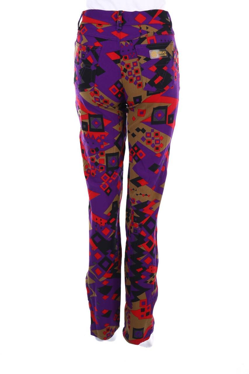 Carou VERSACE CLASSIC V2 Vintage-Hose Mit Print