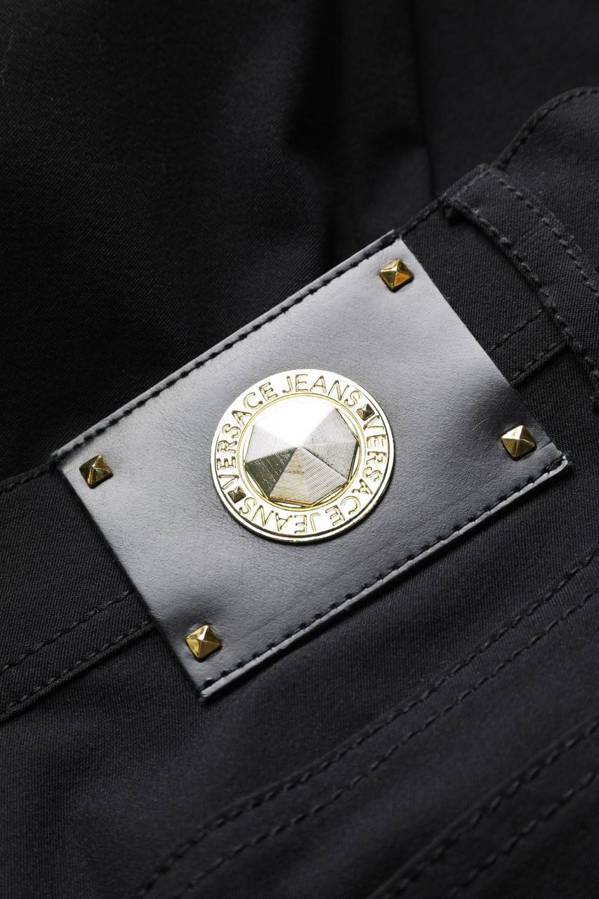Carou VERSACE JEANS Skinny-Hose Mit Logo-Badge