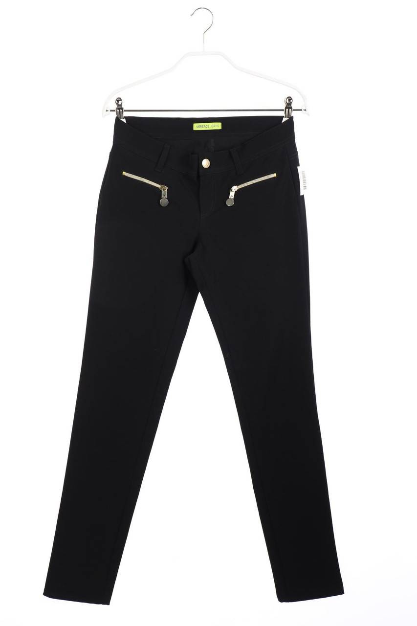 Carou VERSACE JEANS Skinny-Hose mit Logo-Badge
