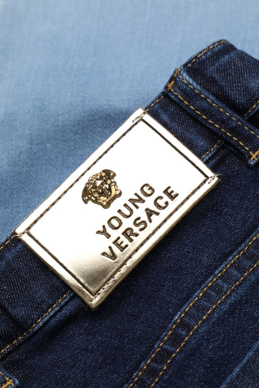 Carou VERSACE YOUNG Jeans Mit Dégradé-Effekt