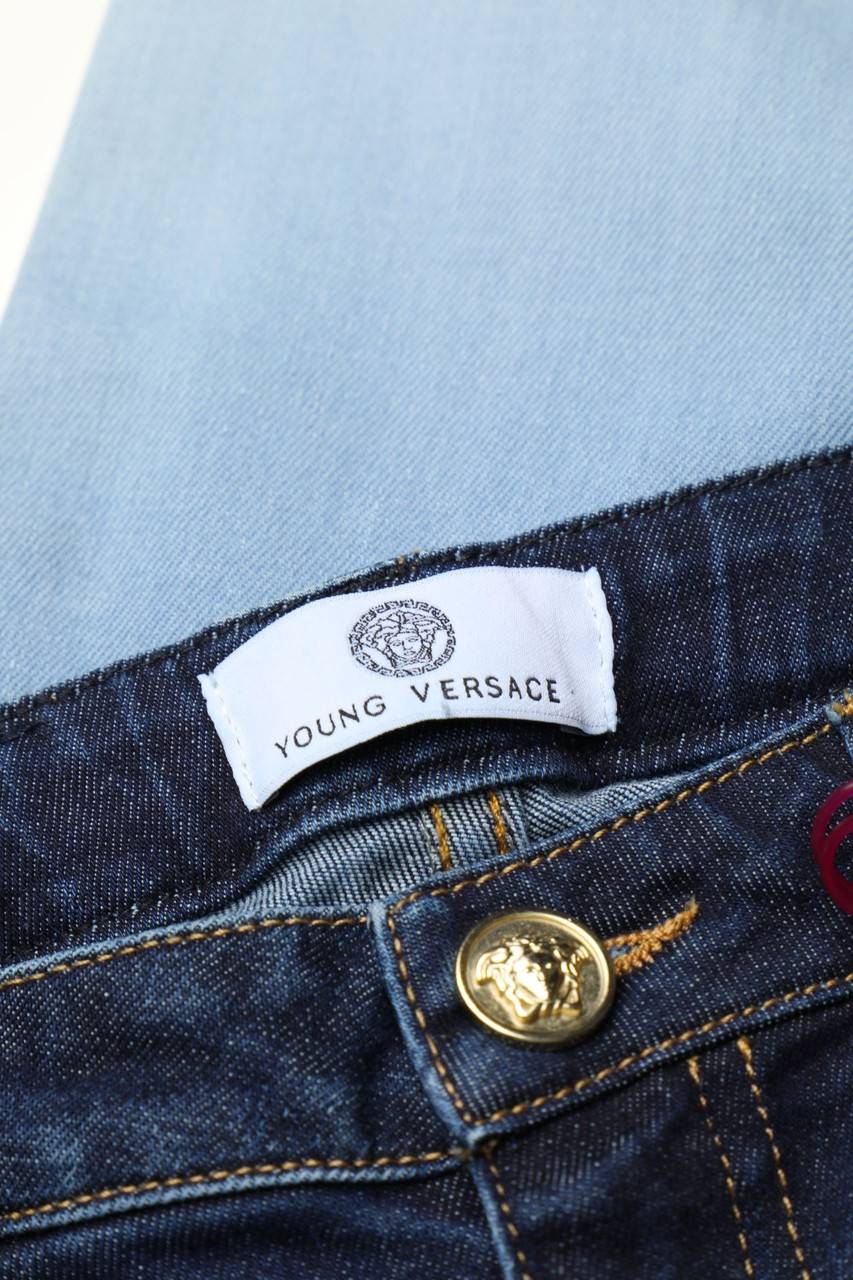 Carou VERSACE YOUNG Jeans Mit Dégradé-Effekt