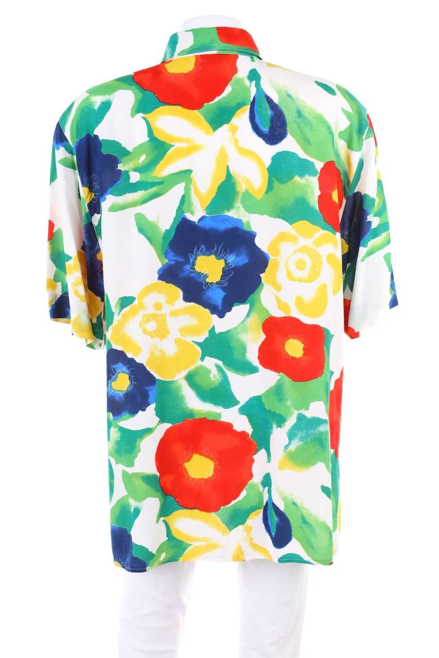 Carou VERSE Hemd-Bluse Mit Kurzem Ärmel