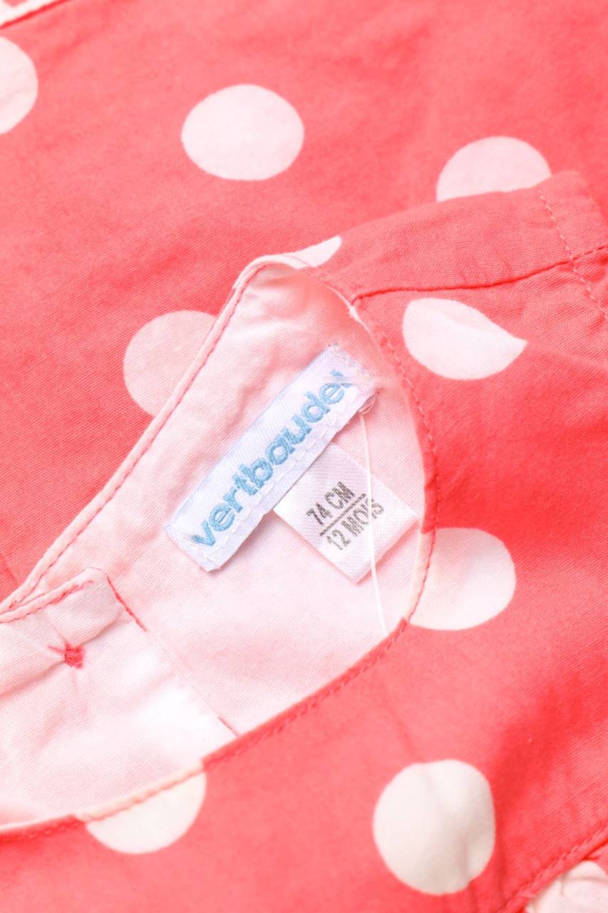 Carou Vertbaudet Kleid Mit Punkten