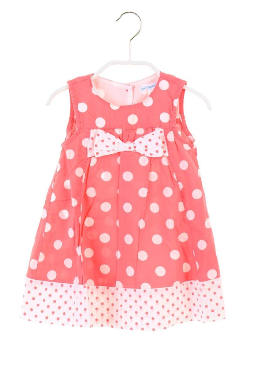 Carou vertbaudet Kleid mit Punkten