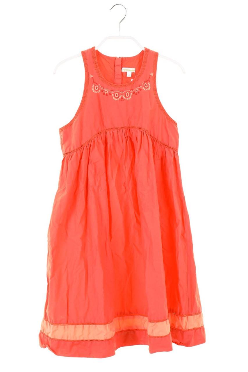 Carou vertbaudet Kleid mit Stickereien