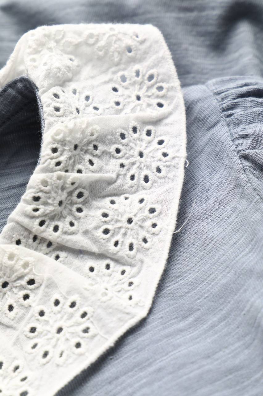 Carou Vertbaudet T-Shirt Mit Lochspitze