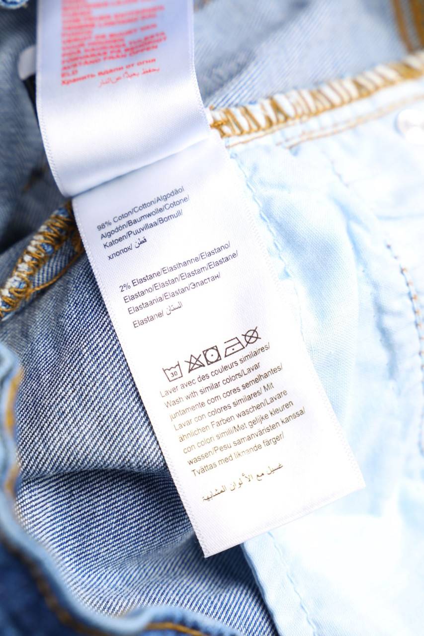 Carou Vertbaudet Used Look-Jeans