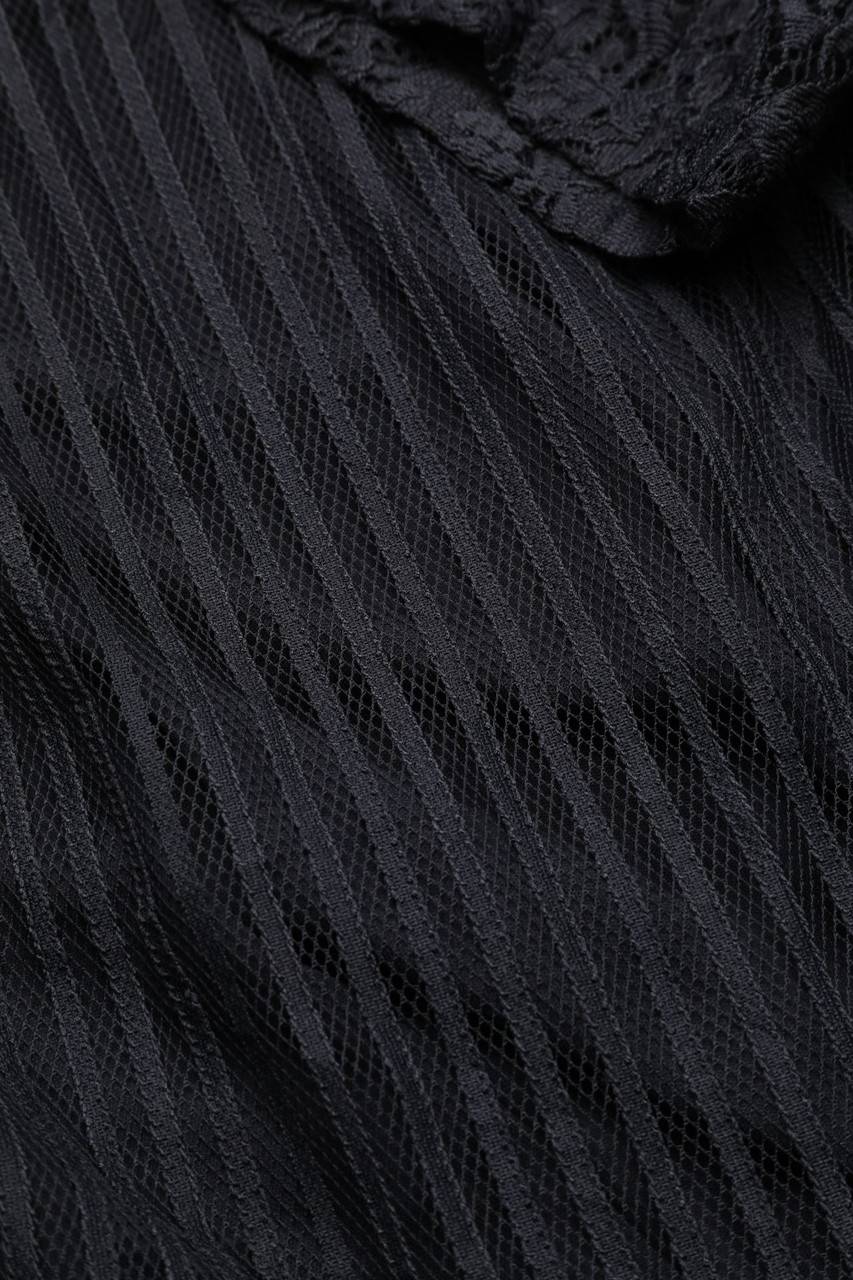 Carou VILA Kleid Aus Spitze Mit Streifen