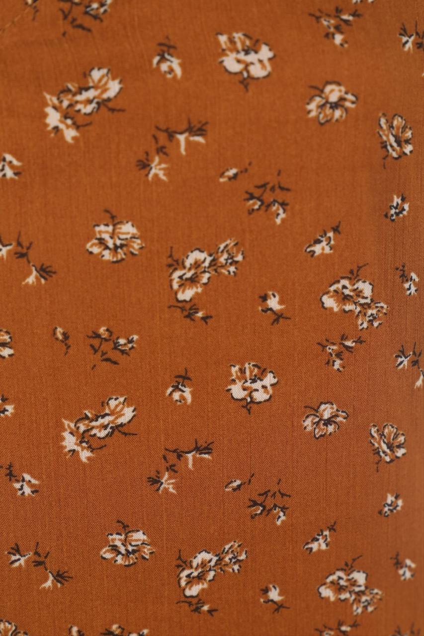 Carou VILA Volants-Kleid Mit Blumen-Print