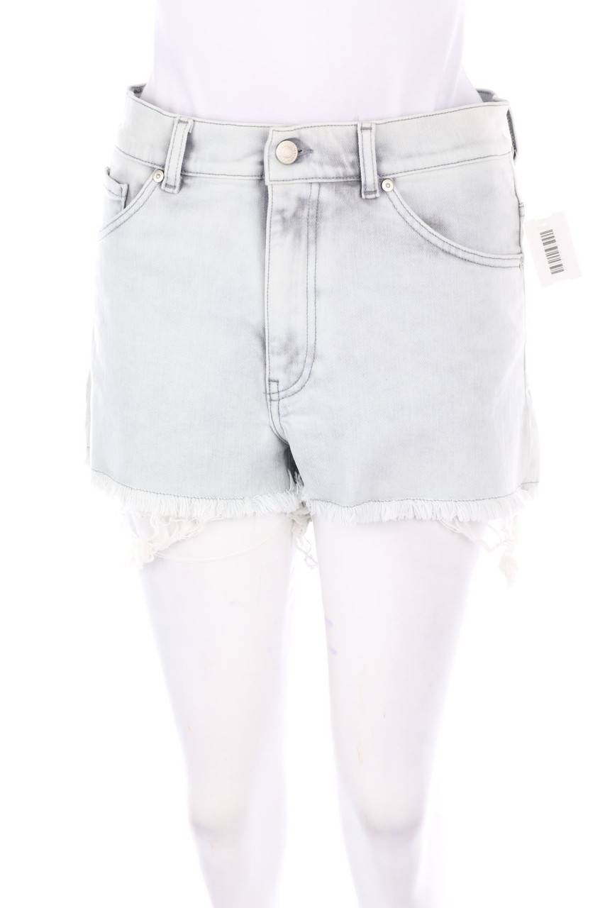 Carou Vintage 55 Used Look Jeans-Shorts