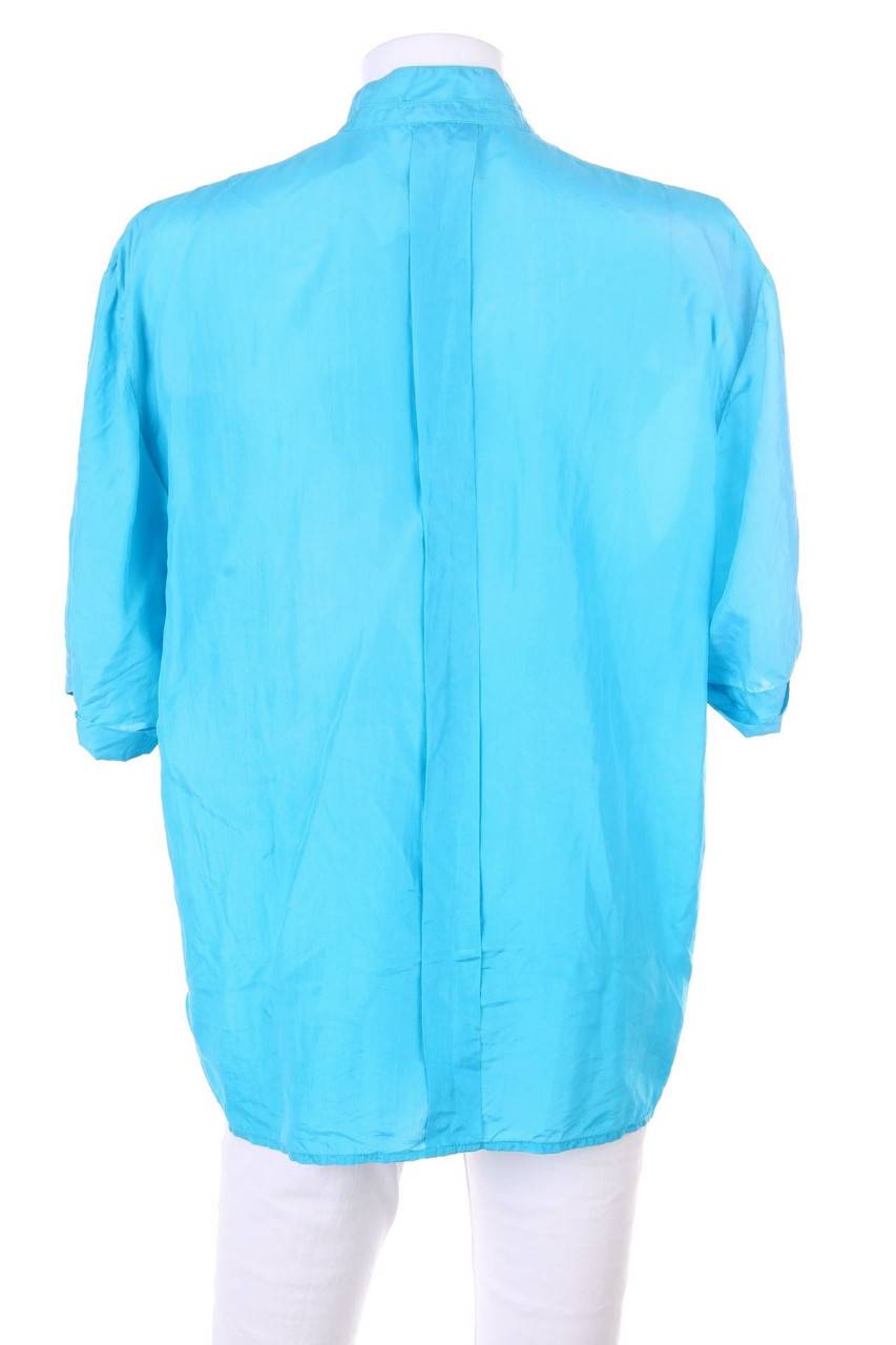 Carou VINTAGE 80s-90s-Seiden-Bluse Aus Seide