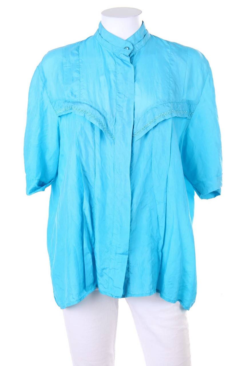 Carou VINTAGE 80s-90s-Seiden-Bluse aus Seide