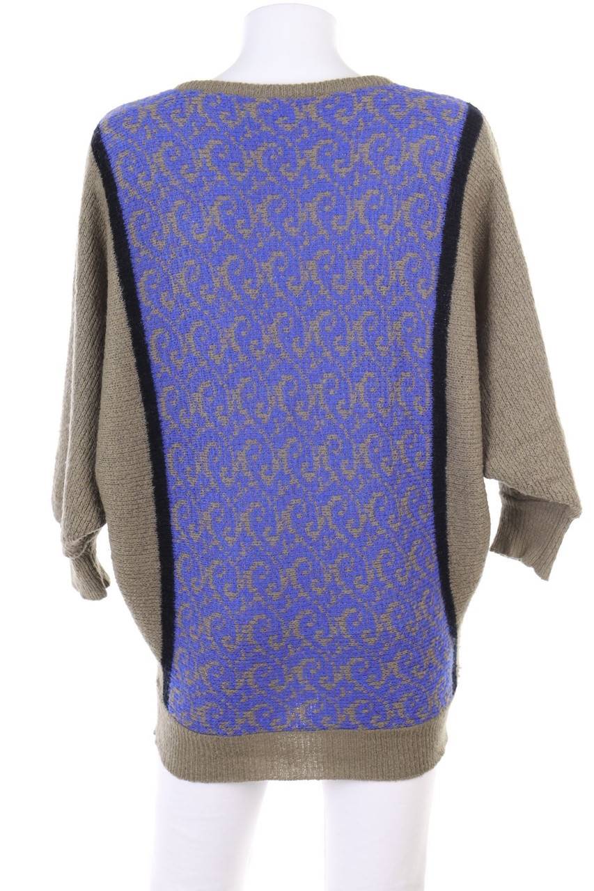 Carou VINTAGE Batwing-Pullover Mit Print
