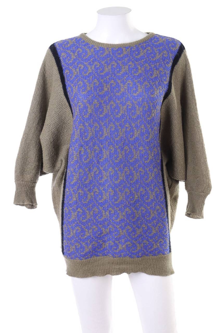 Carou VINTAGE Batwing-Pullover mit Print