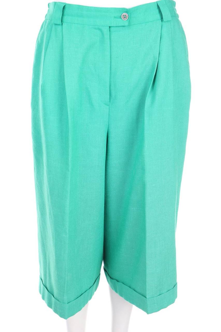 Carou VINTAGE Bermuda-Shorts mit Falten