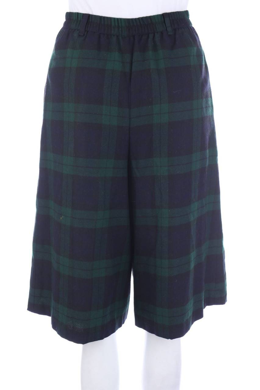 Carou VINTAGE Bermuda-Shorts Mit Karo-Muster