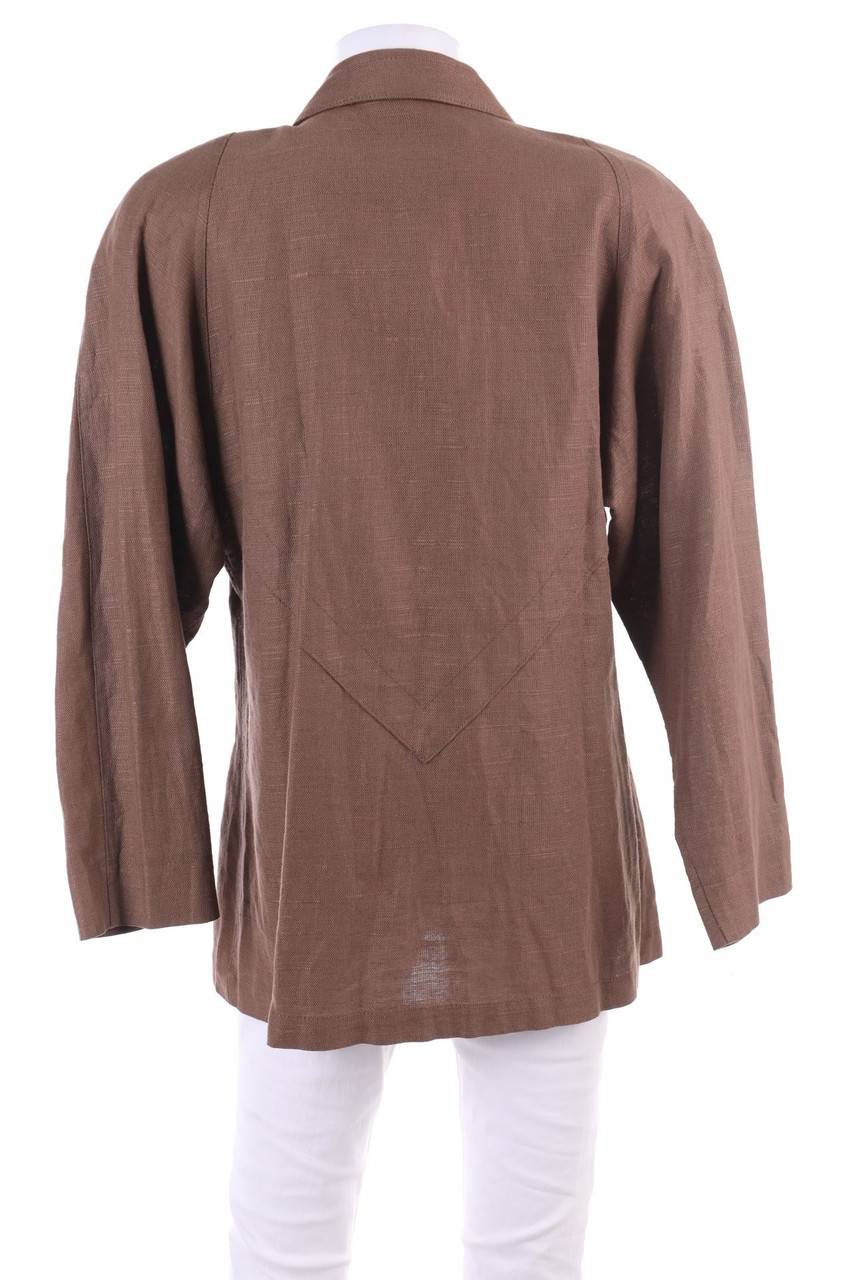 Carou VINTAGE Blazer Aus Leinen-Mix