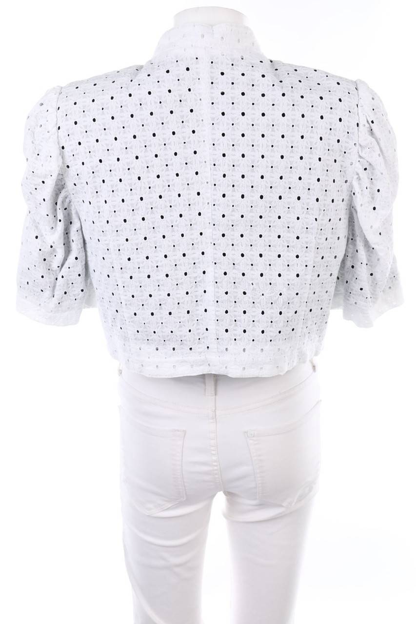 Carou VINTAGE Blazer-Jacke Aus Lochspitze