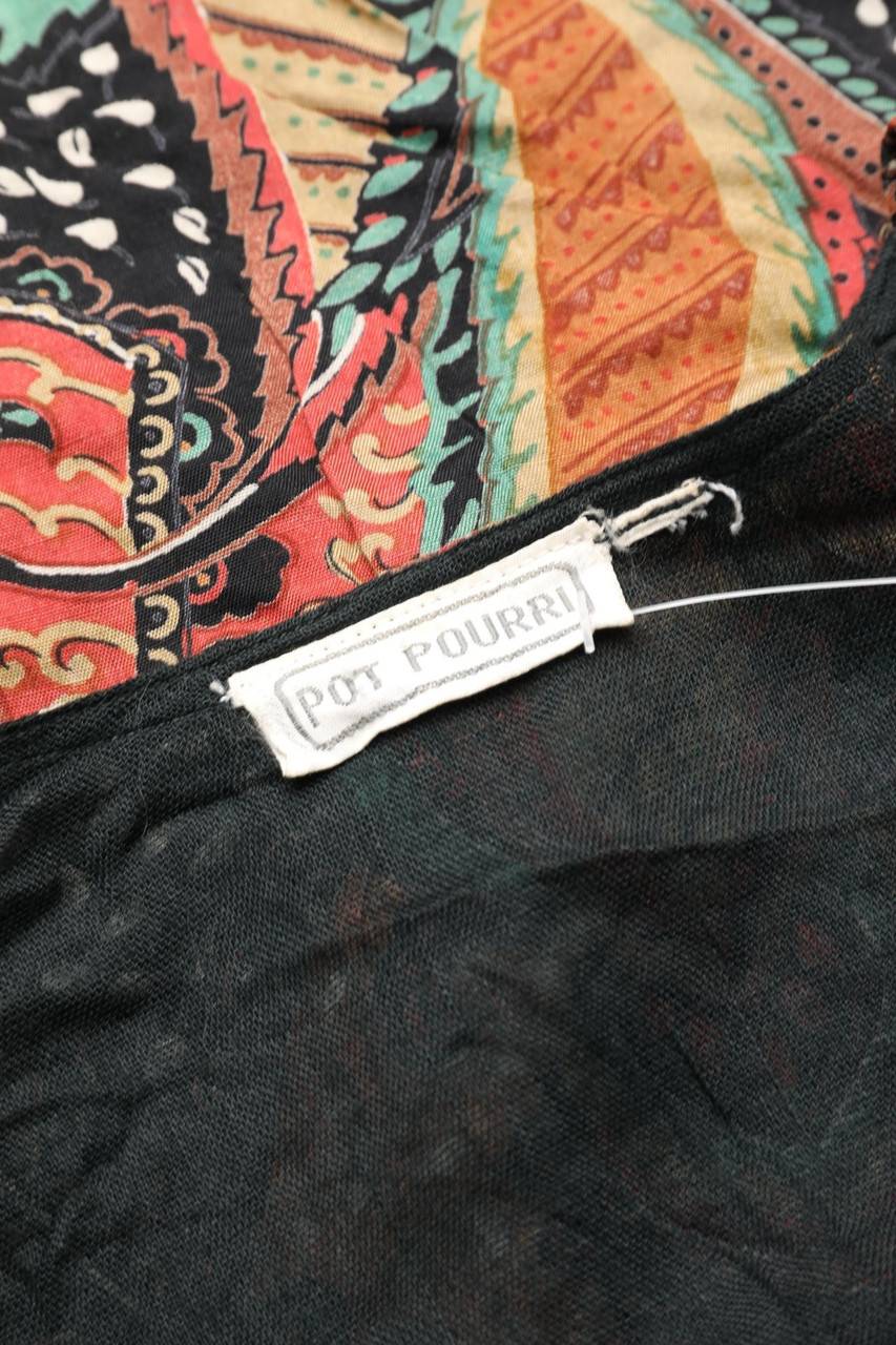 Carou VINTAGE Blazer Mit Floralem Muster