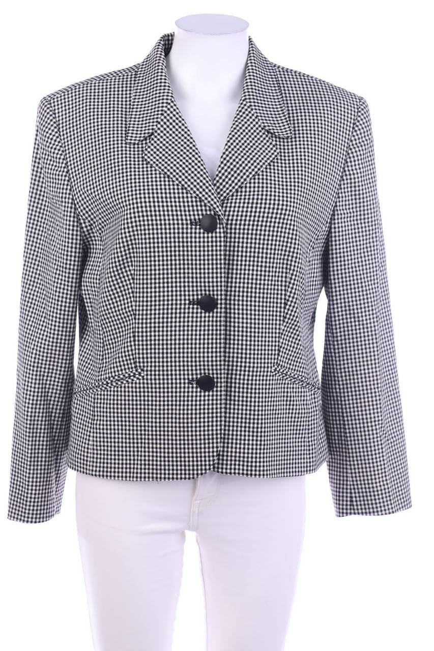 Carou VINTAGE Blazer mit Karo-Muster