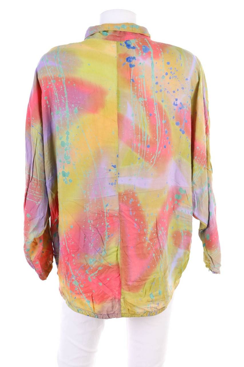 Carou VINTAGE Bluse Mit Batwing-Ärmeln