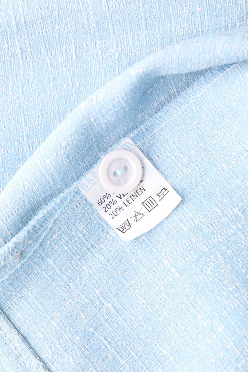 Carou VINTAGE Bluse Mit Leinen