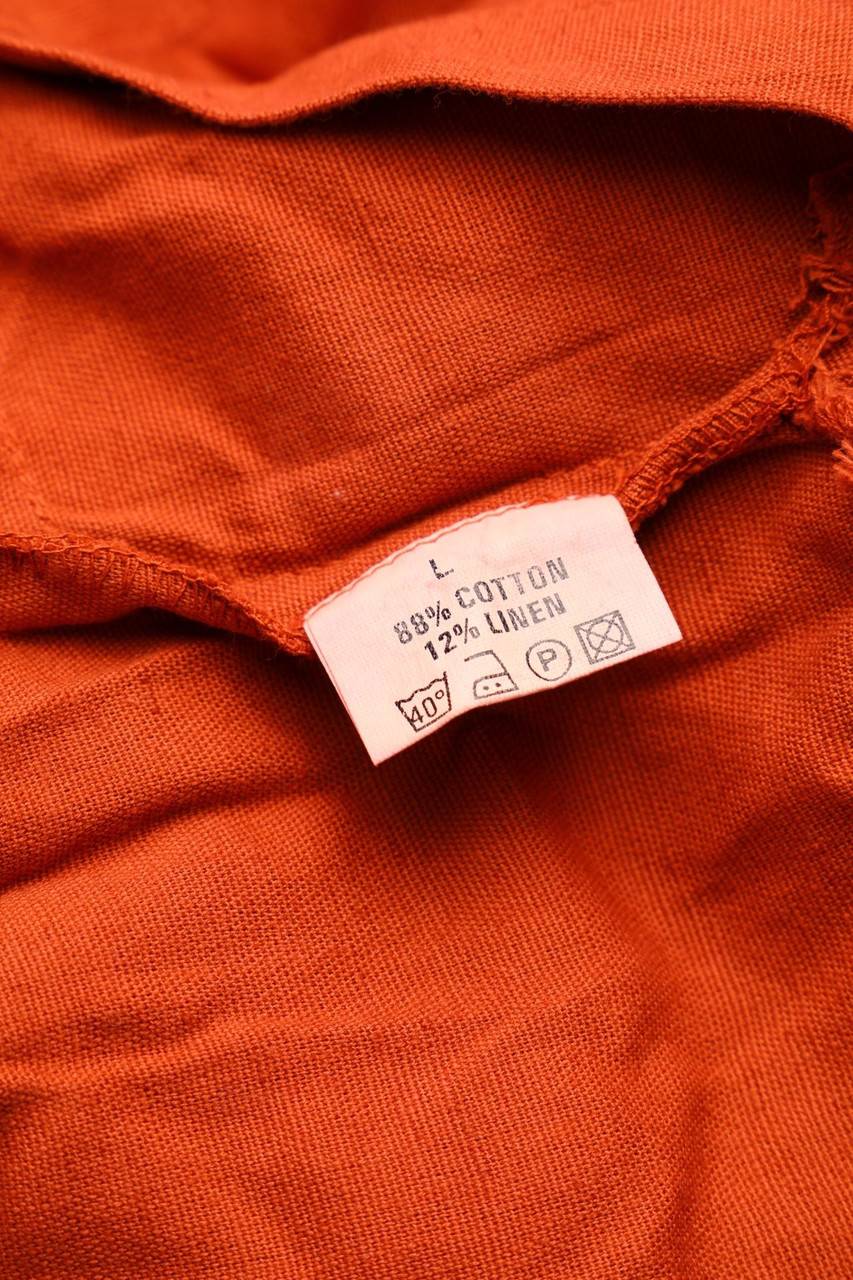 Carou VINTAGE Bluse Mit Leinen