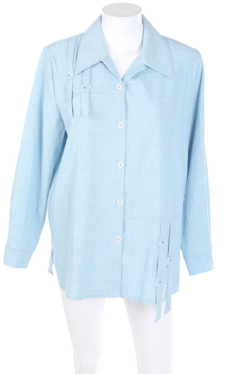 Carou VINTAGE Bluse mit Leinen